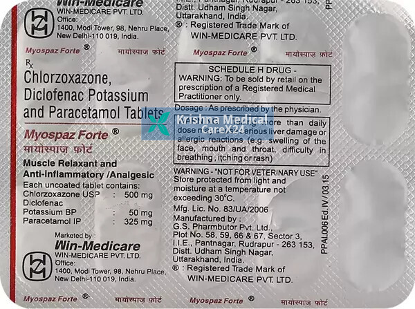 Myospaz Forte Tablet