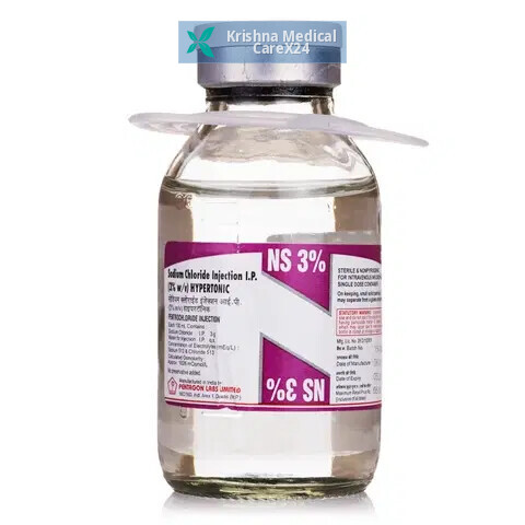 NS 3% Glass Bottle Injection