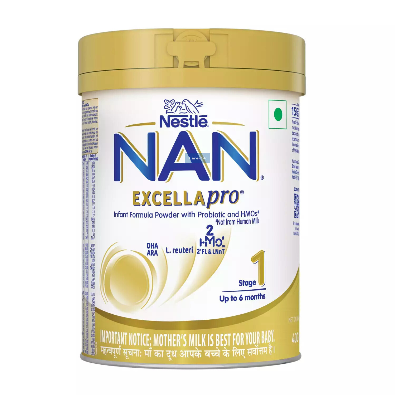 Nan Excella Pro 1- 400gm (Tin)