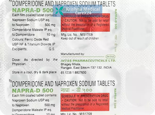 Napra D 500 Tablet