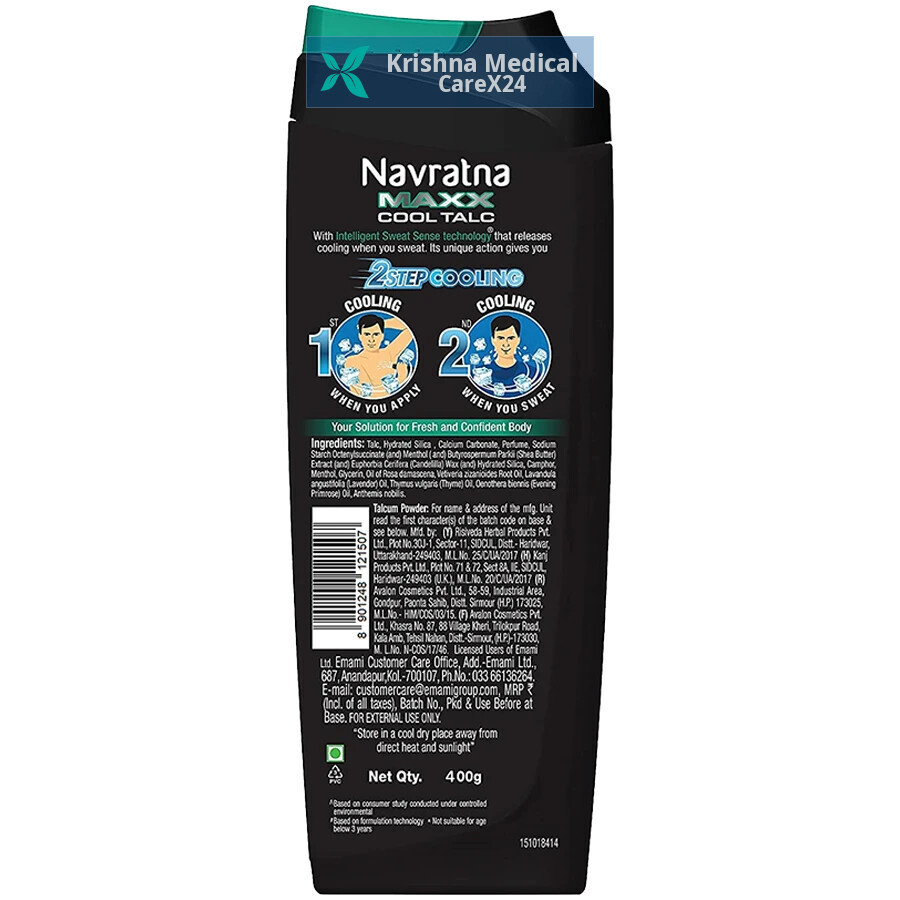 Navratna Maxx Cool Talc