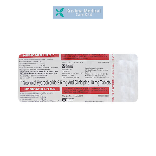 Nebicard LN 2.5 Tablet