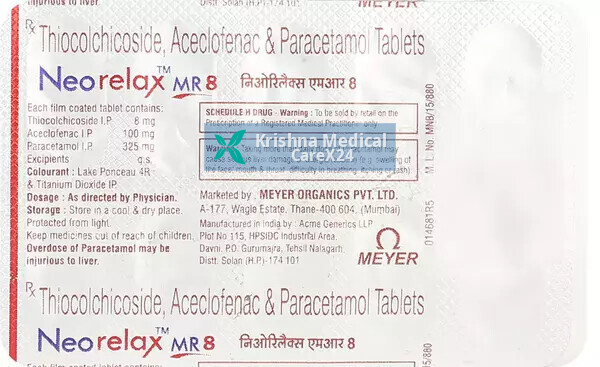 Neorelax MR 8 Tablet