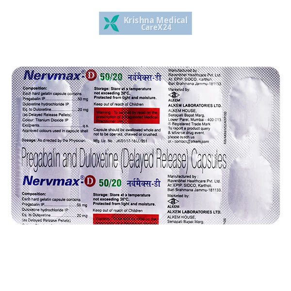 Nervmax D 50/20 Capsule