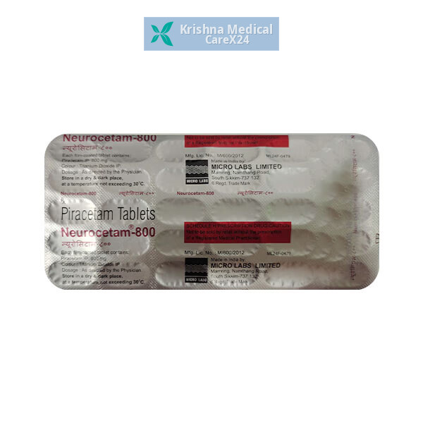 Neurocetam 800 Tablet