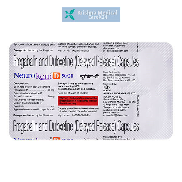 Neurokem D 50/20 Capsule