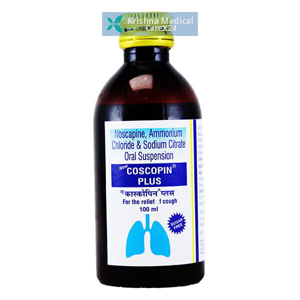 New Coscopin Plus Sugar Free Suspension