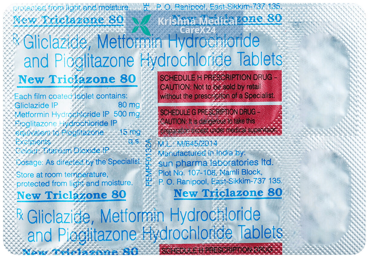 New Triclazone 80 Tablet