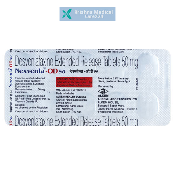 Nexvenla OD 50 Tablet