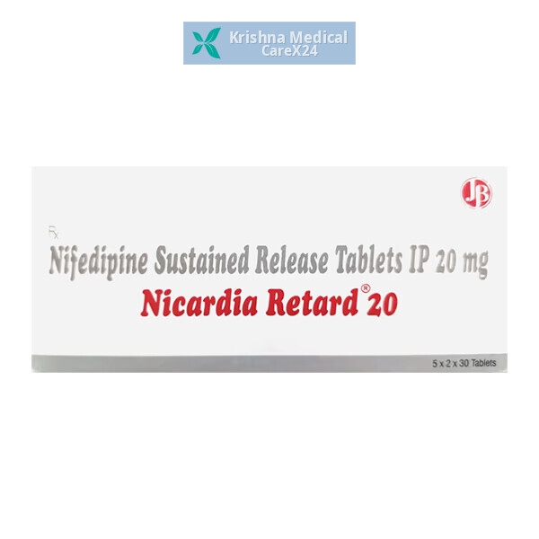 Nicardia Retard 20 Tablet