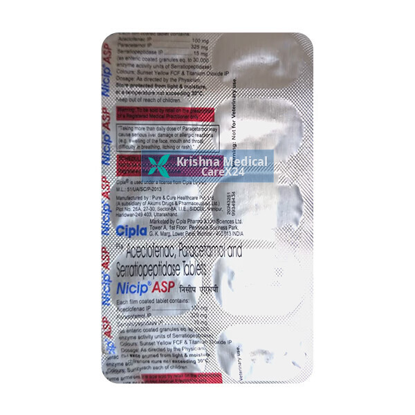 Nicip ASP Tablet