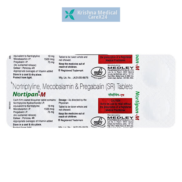 Nortipan M Tablet