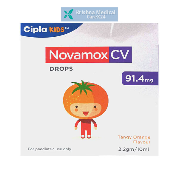 Novamox CV 91.4 Tangy Orange Drops