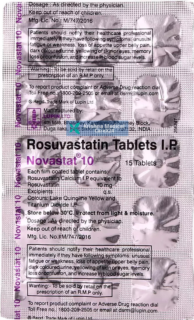 Novastat 10 Tablet