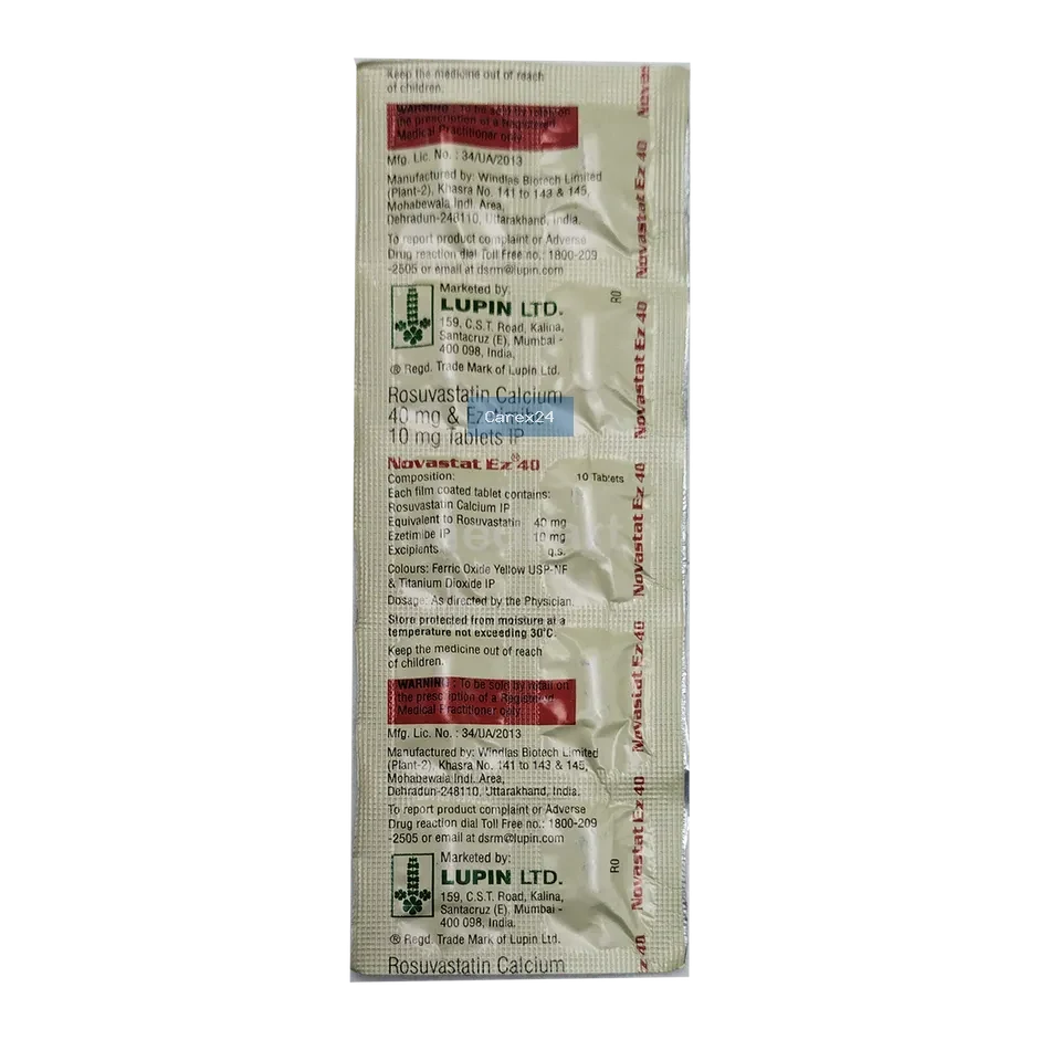 Novastat EZ 40 Tablet
