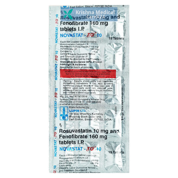 Novastat TG 10 Tablet