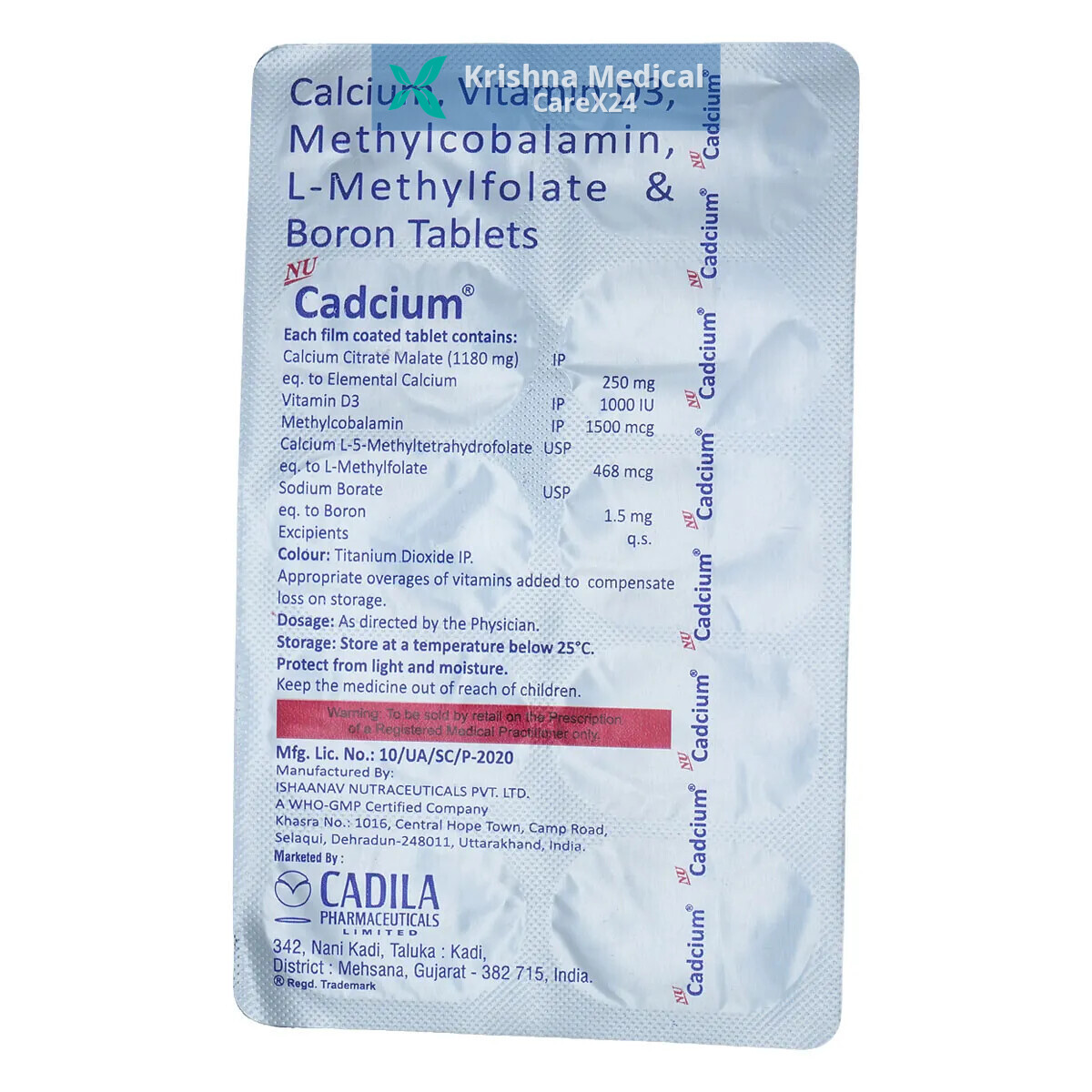 Nu Cadcium Tablet
