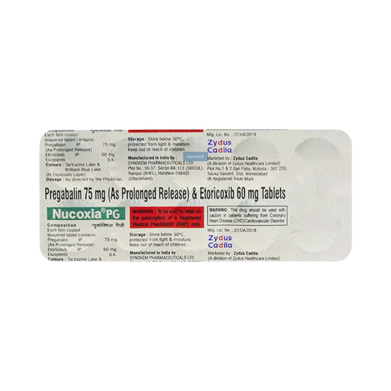 Nucoxia P Tablet