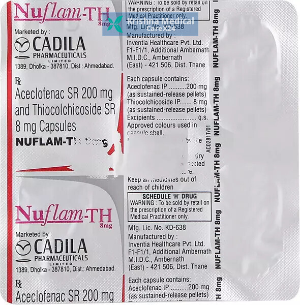 Nuflam TH 8 Capsule