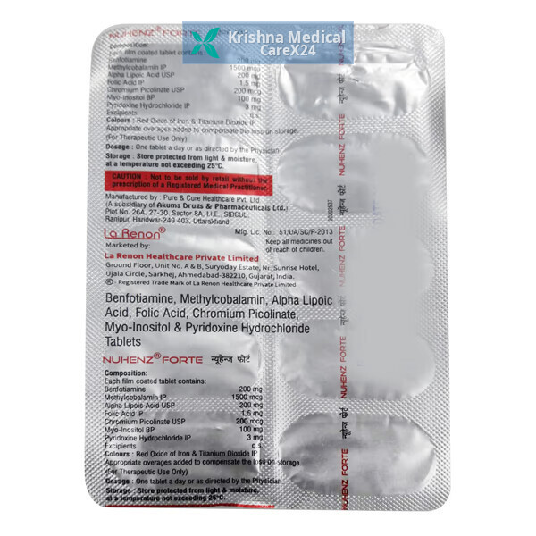 Nuhenz Forte Tablet