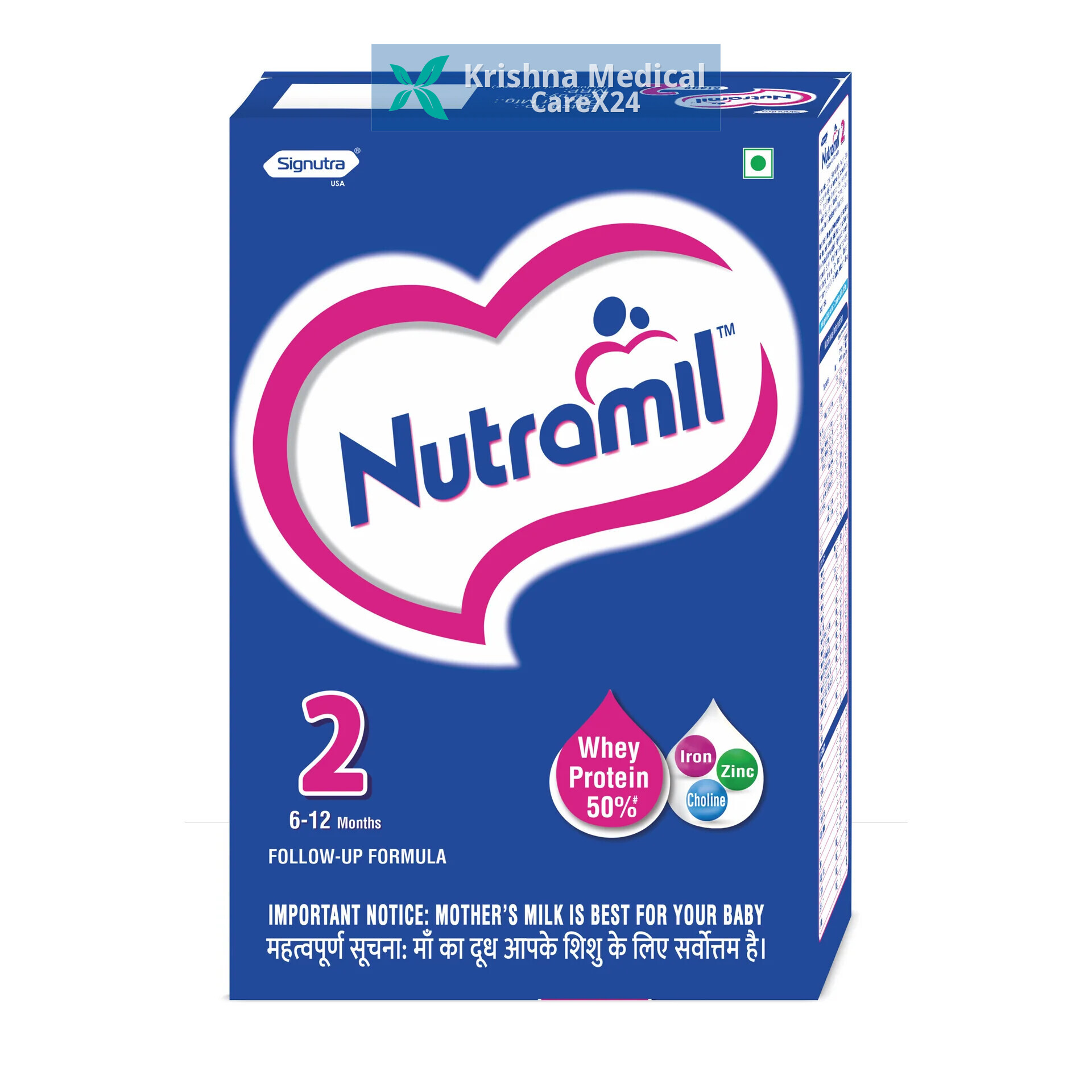 Nutramil 2 Follow Up Formula Refill Powder 6-12 Months