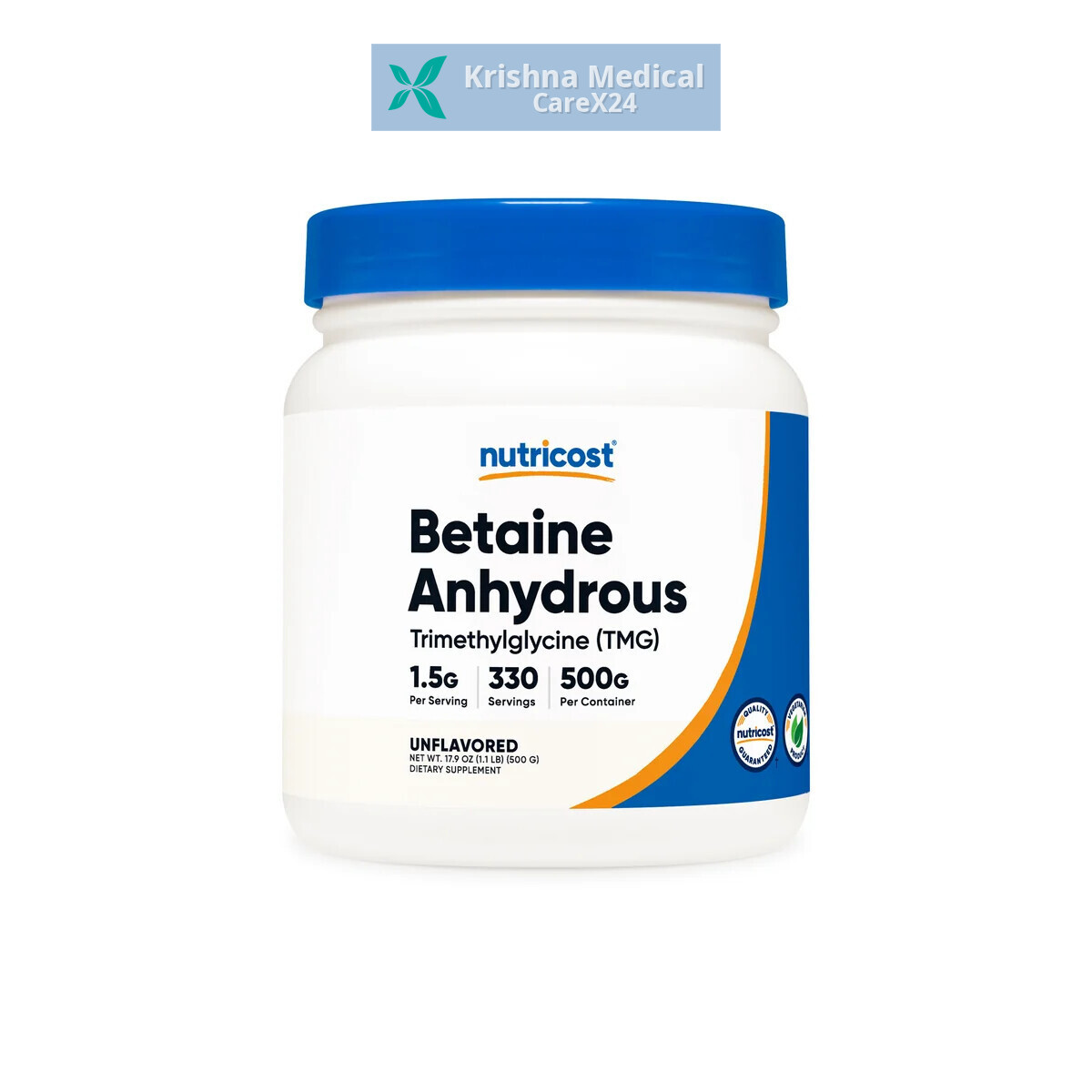 Nutricost Betaine Anhydrous Trimethylglycine Powder