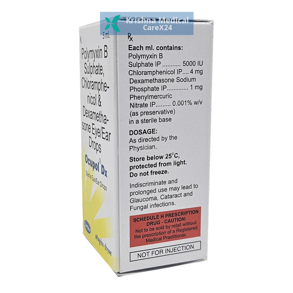 Ocupol Dx Eye/Ear Drops