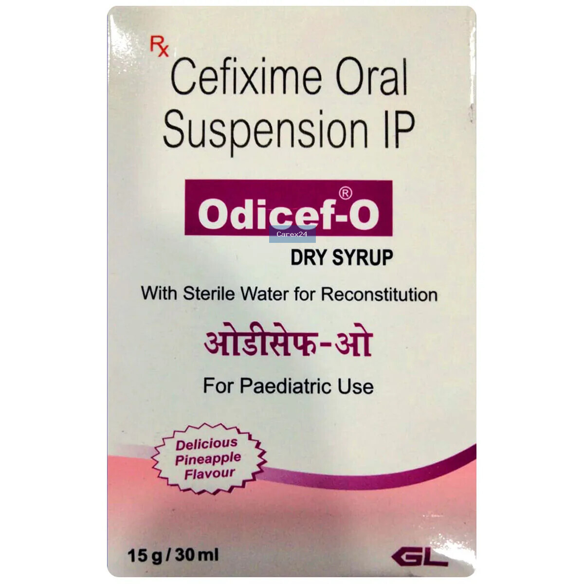 Odicef O Dry Syrup Pineapple