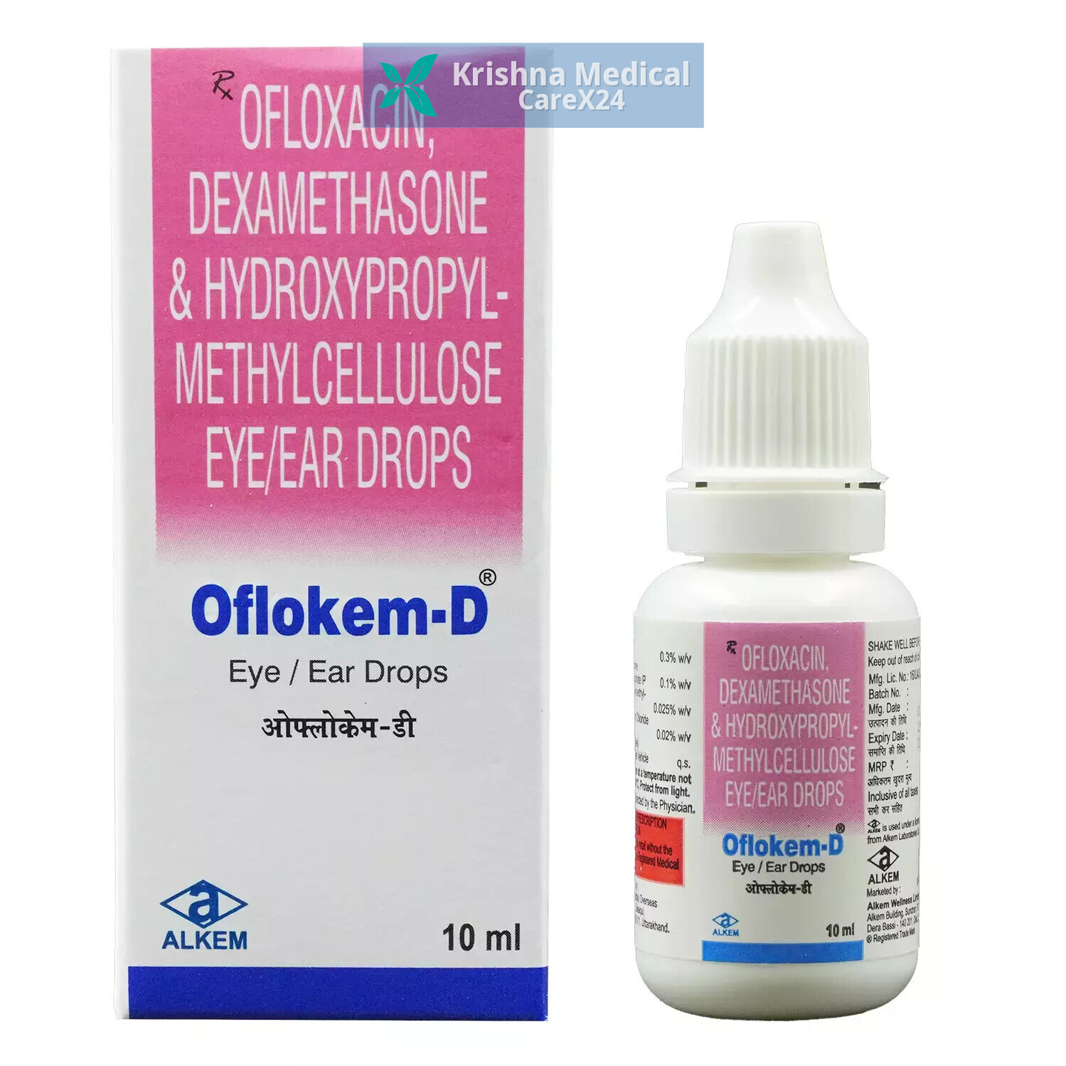 Oflokem D Eye/Ear Drops