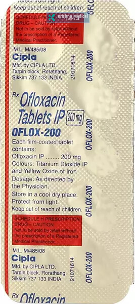 Oflox 200 Tablet