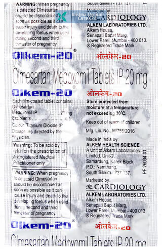 Olkem 20 Tablet