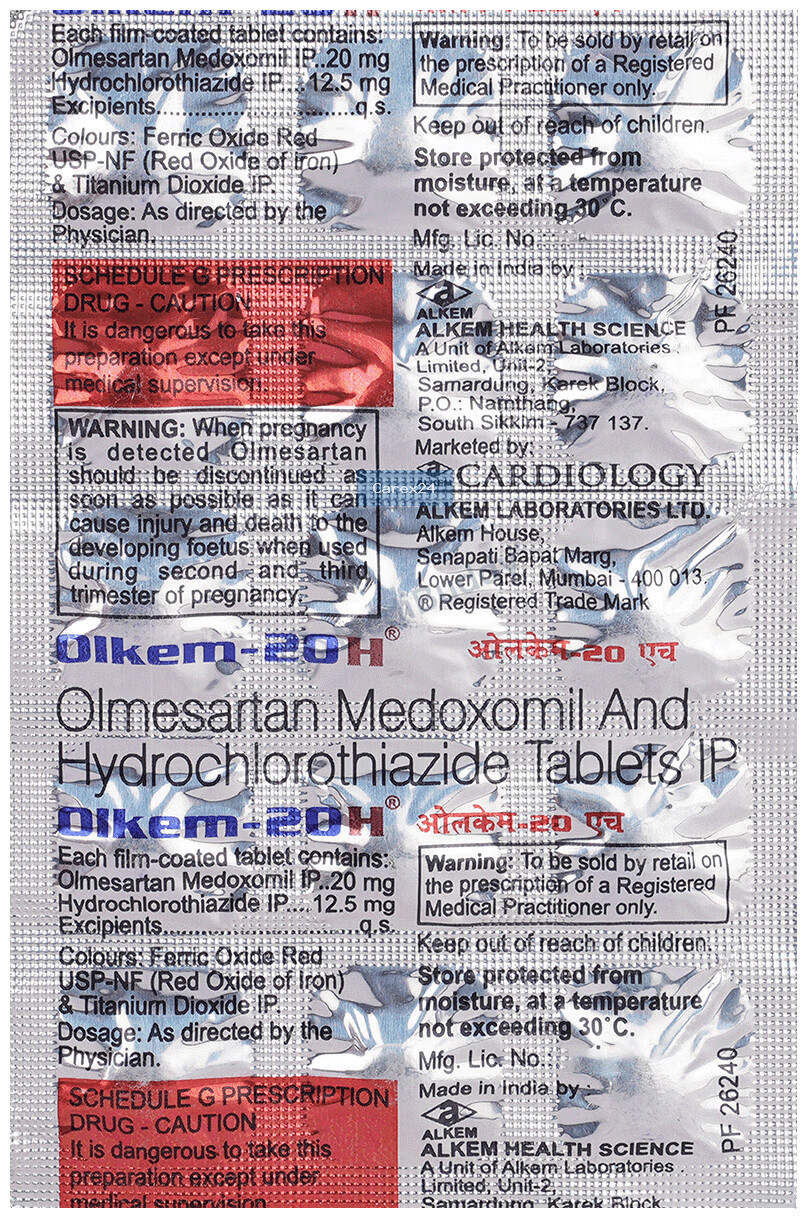 Olkem 20H Tablet