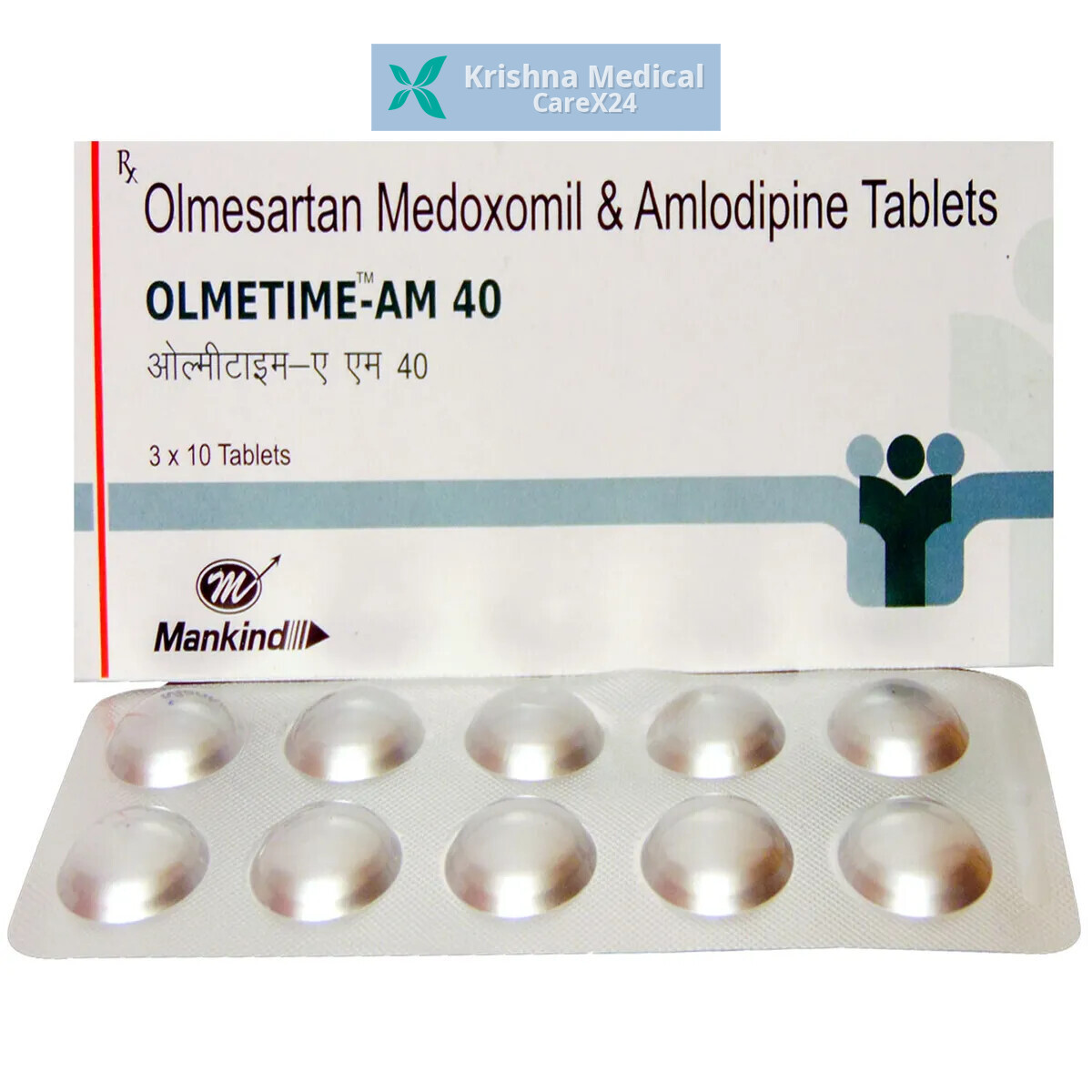 Olmetime AM 40 Tablet