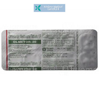 Olmetor 20 Tablet