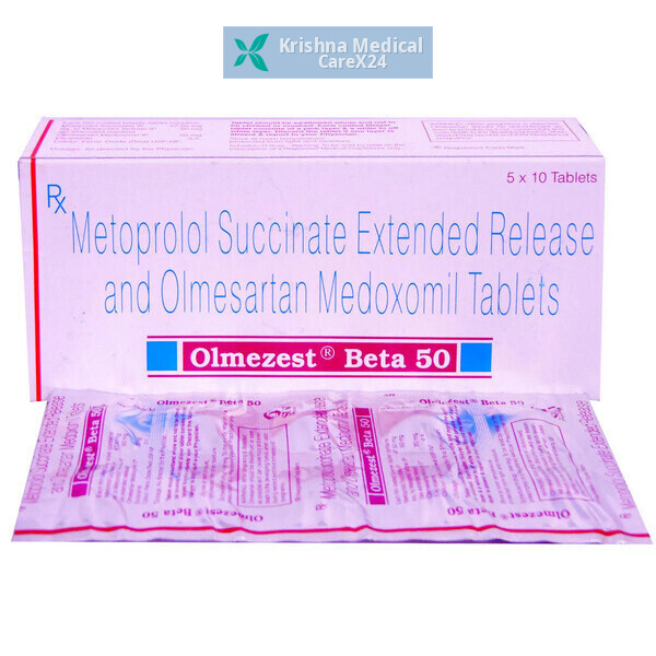 Olmezest Beta 50 Tablet
