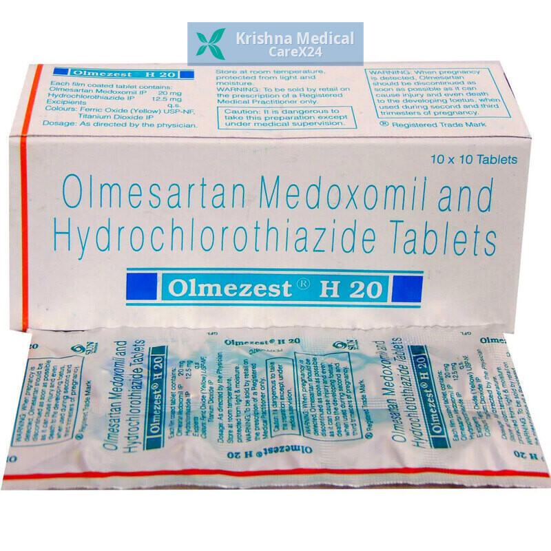 Olmezest H 20 Tablet