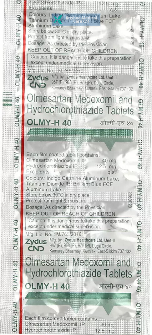Olmy H 40 Tablet