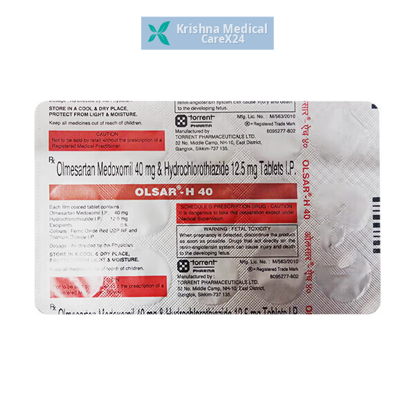 Olsar H 40 Tablet
