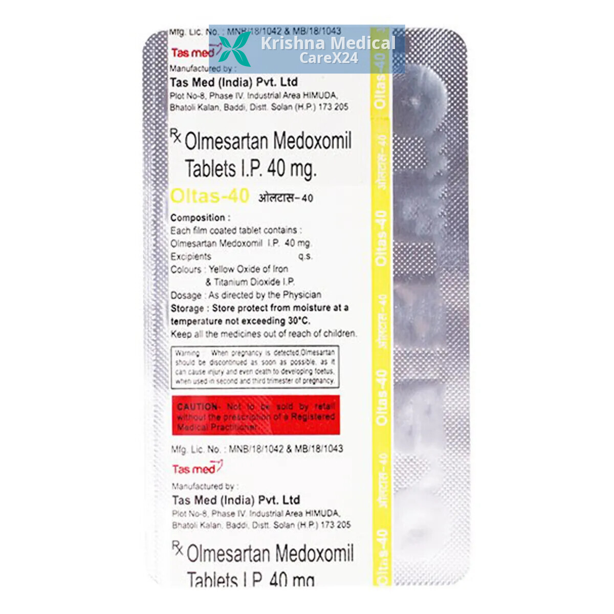 Oltas 40 Tablet