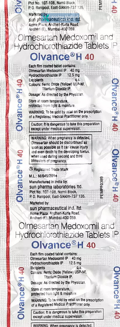 Olvance H 40 Tablet