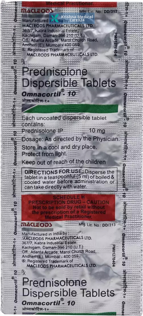 Omnacortil 10 Tablet