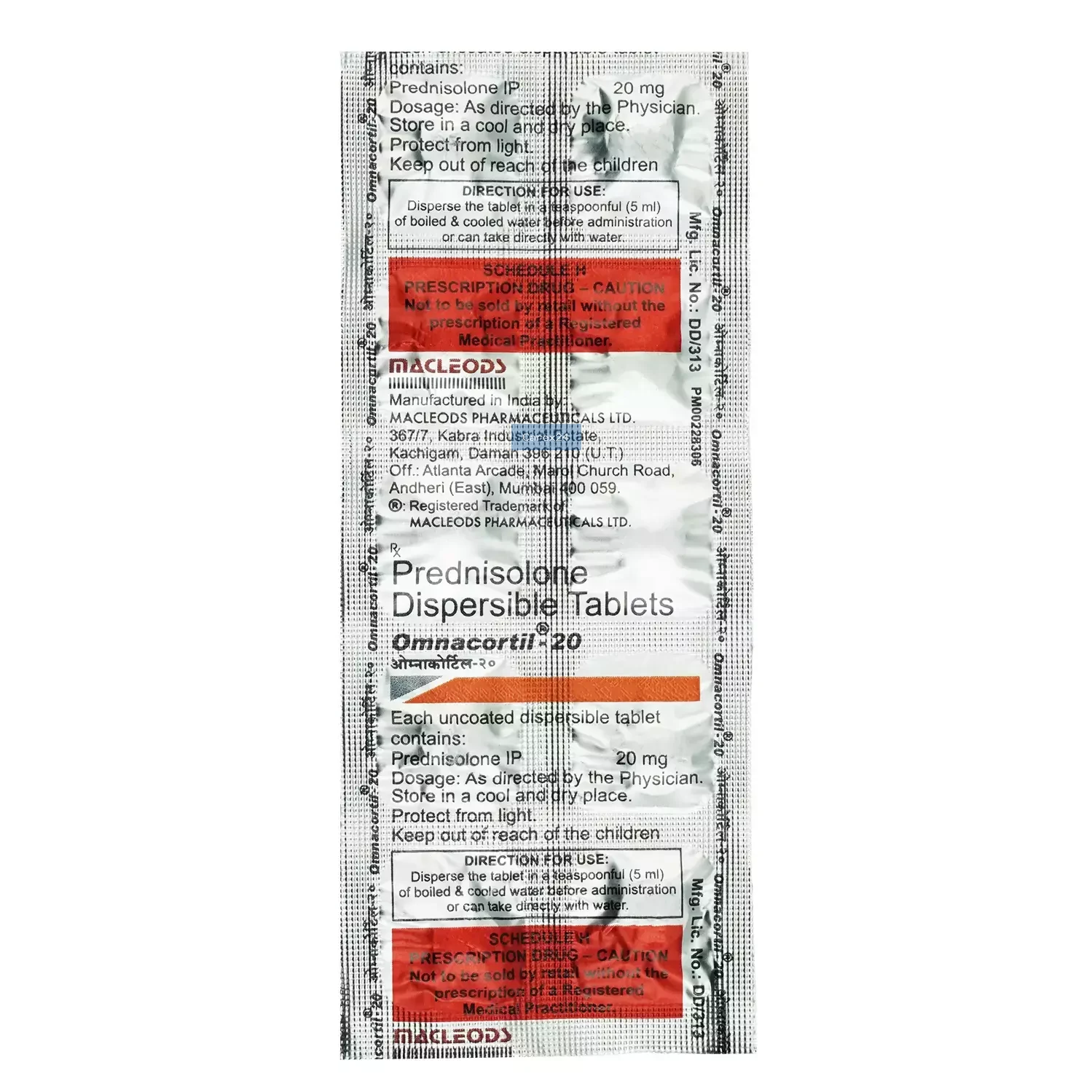 Omnacortil 20 Tablet