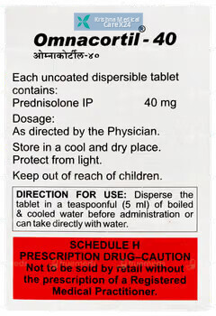 Omnacortil 40 Tablet