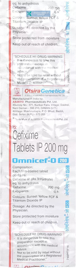 Omnicef O 200 Tablet