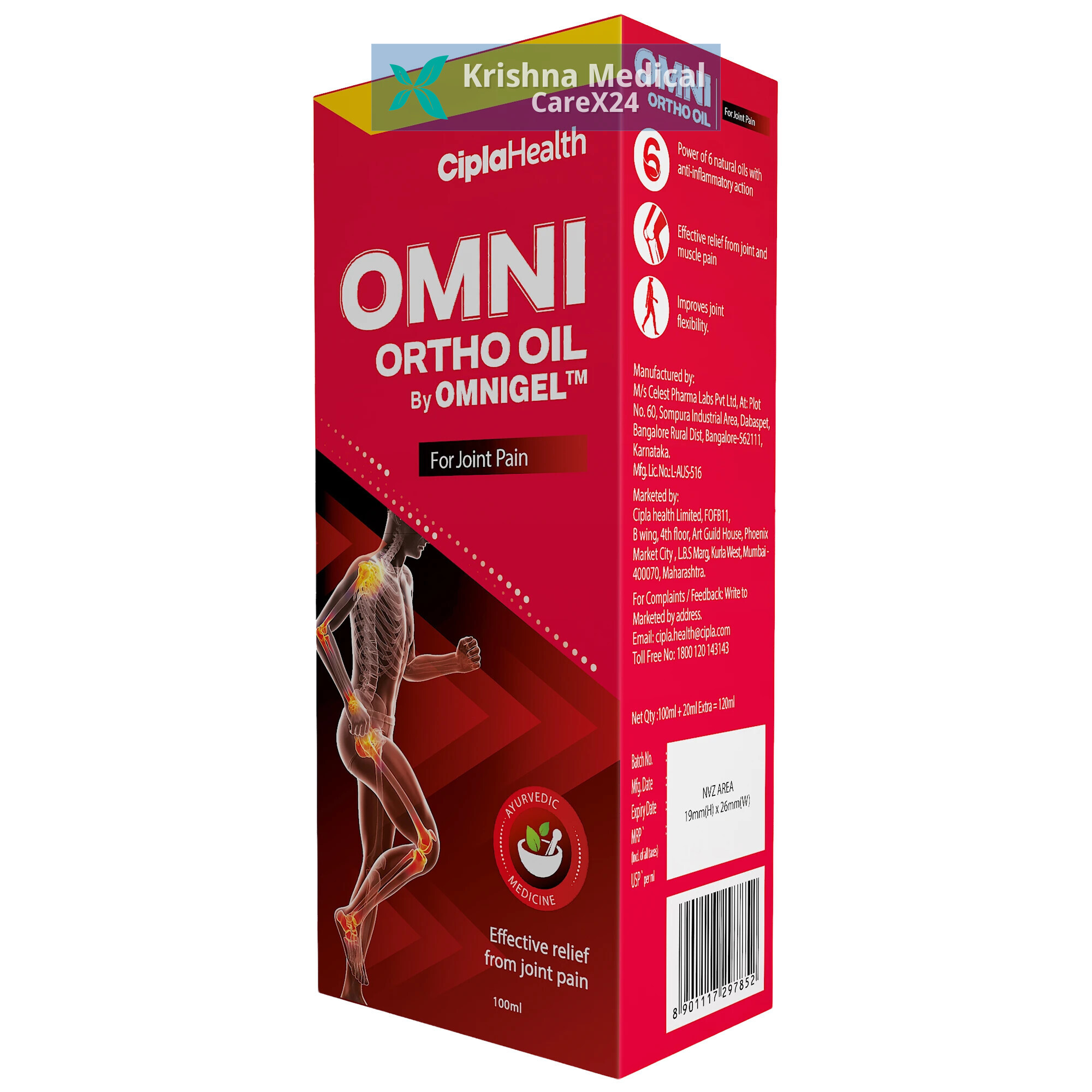 Omnigel Omni Ortho Oil