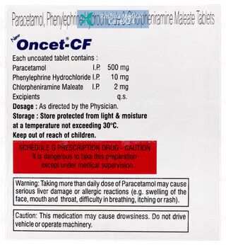 Oncet CF Tablet