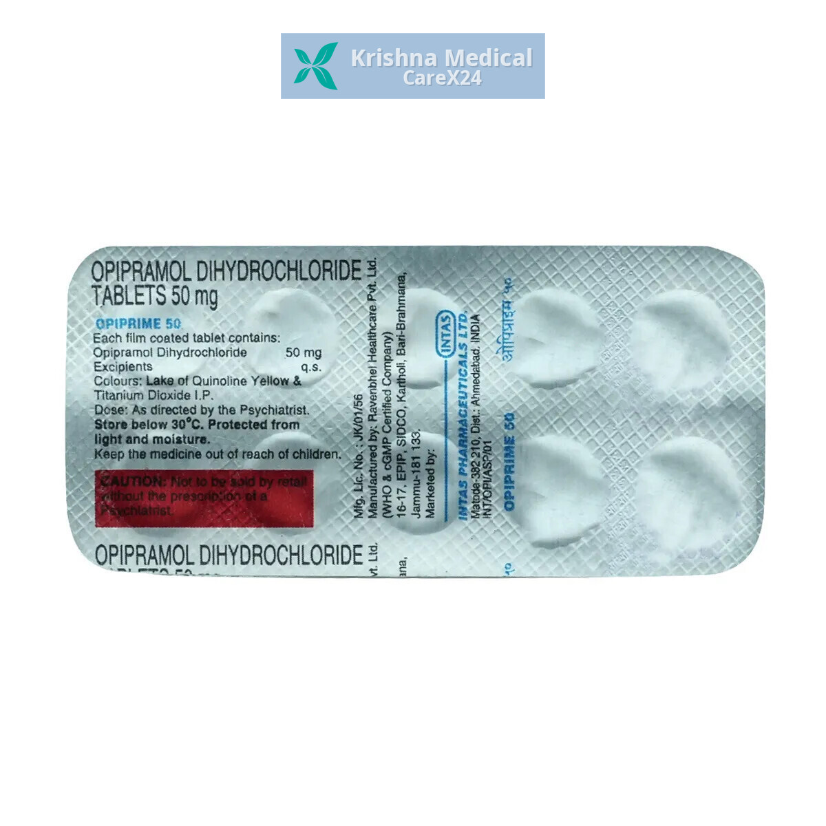 Opiprime 50 Tablet