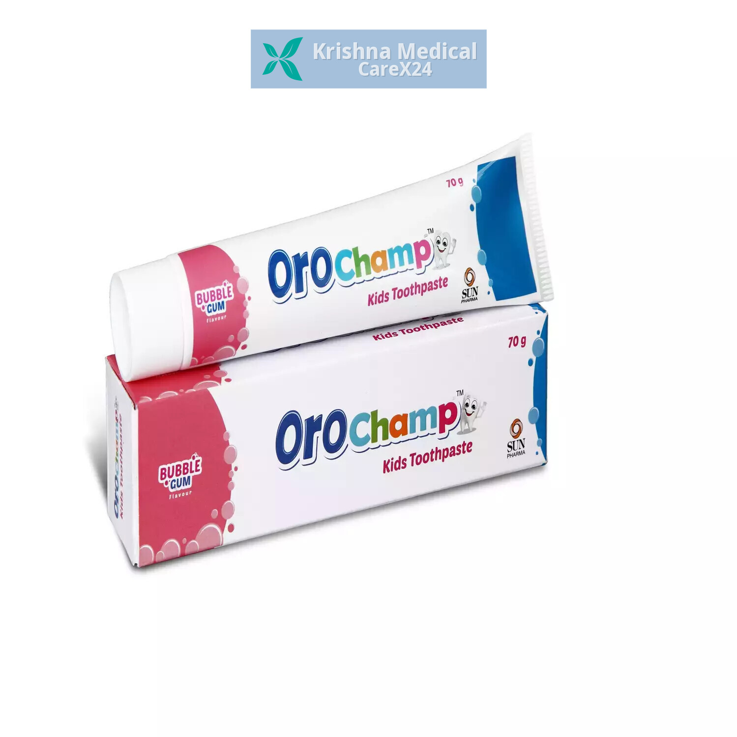 Oro Champ Kids Bubble Gum Tooth Paste