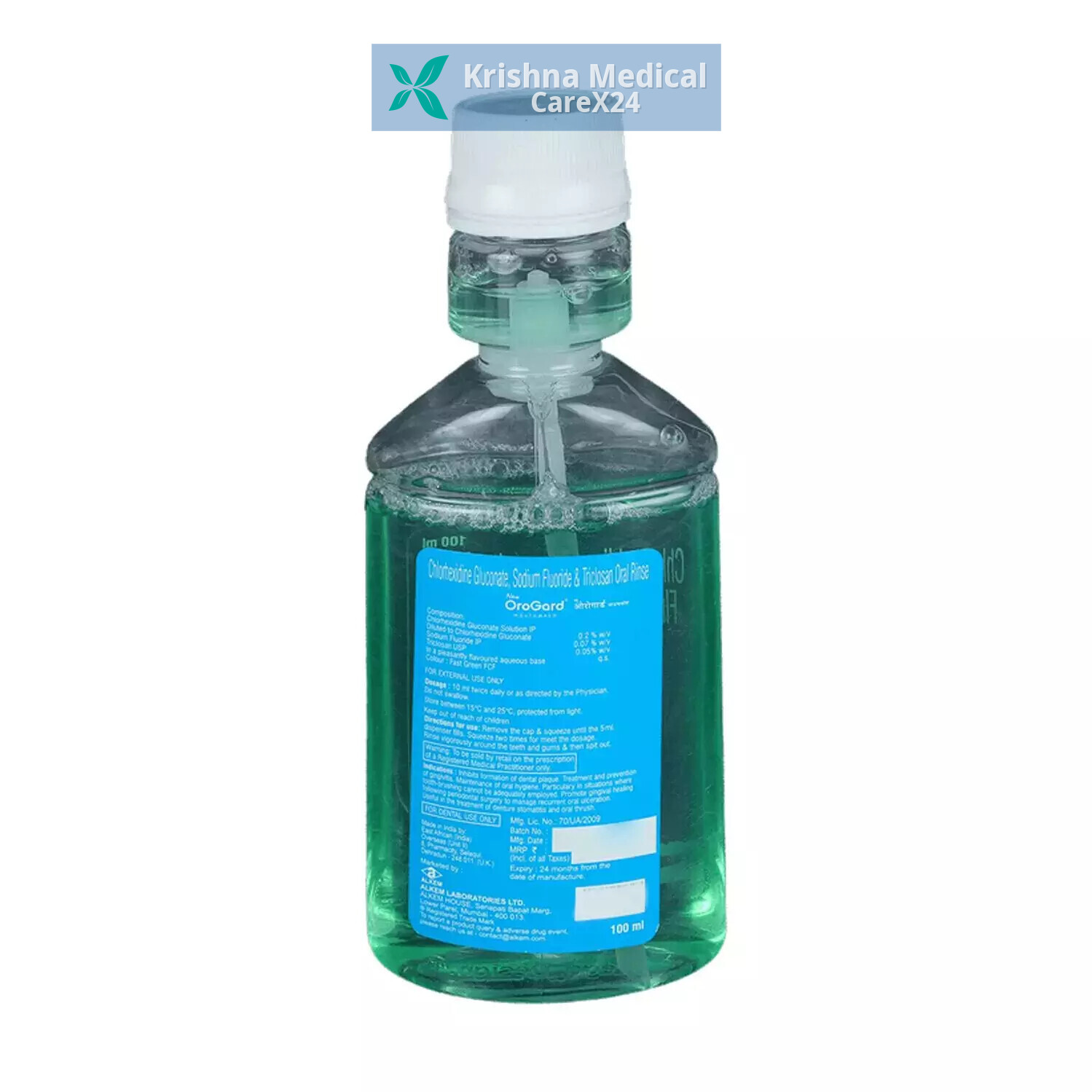 Orogard Fresh Mint Mouth Wash