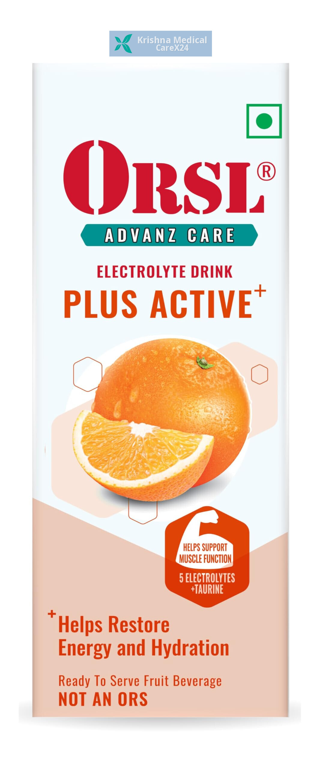 Orsl Plus Active Orange Electrolyte Drink